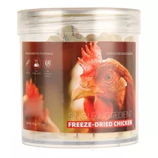 Pollo Liofilizado Con Alto Nutriente 50g Para Gatos Y Perros