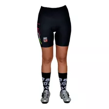 Bermuda Ciclismo Ciclista Short Forro Gel Feminina Ref 03