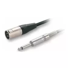 Cable Roxtone Xlr Macho A Plug 3 Metros Smxj250l3