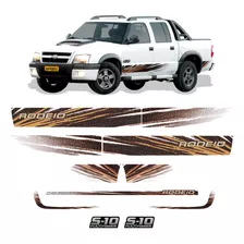 Kit Adesivo Chevrolet S10 Rodeio 2011 Flex/diesel Completo