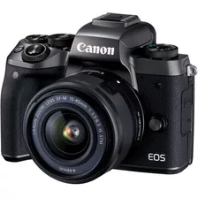 Canon Eos M5 Mirrorless Digital Camera With 15-45mm Lens