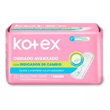 Protectores Diarios Kotex Con Indicador De Ph 20 Uds.