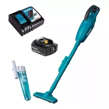 Aspirador De Pó Dcl180 Makita Bat 5ah Carreg Rapid E Ciclone