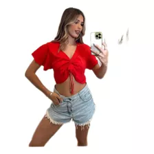 Remera Nudo Mujer Verano Moda 