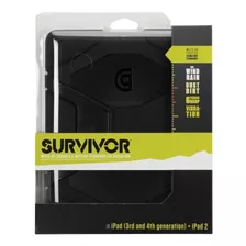 Case Survivor All Terrain Para iPad 2 3 4 Gen Protector 360°