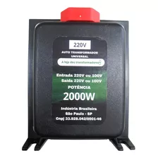 Transformador 220v Para 100v Panela Elétrica Até 2000w 