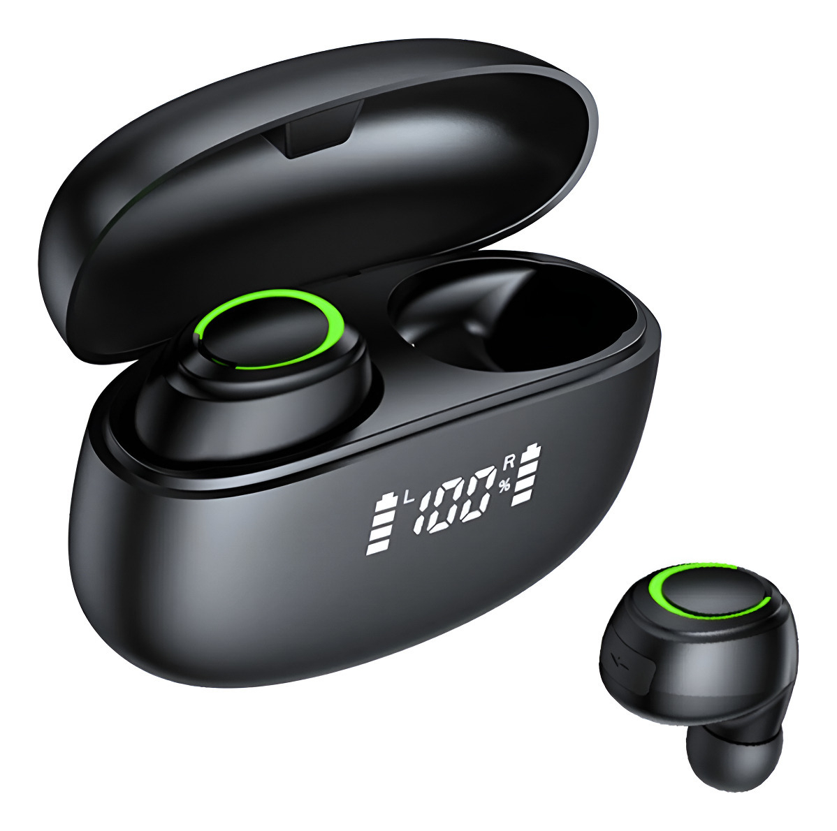 Auriculares Gk K11 Deportivos Bluetooth 5.3 Ipx5 Negro