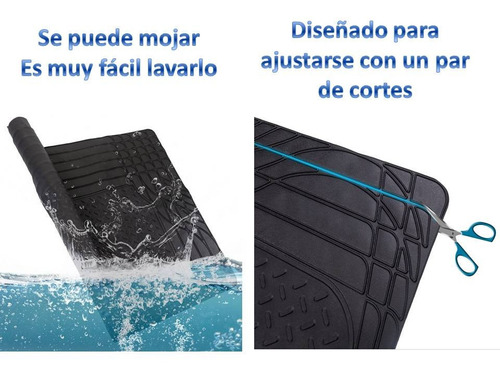 Tapetes 3 Filas Logo Hyundai + Cajuela Santa Fe 2014 A 2018 Foto 6