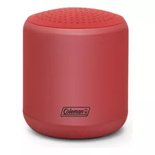 Coleman Cbt25 - Mini Altavoz Bluetooth Resistente Al Agua D. Color Rojo