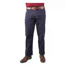 Pantalón En Dril Básico Para Hombre Azul