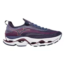 Tenis Mizuno Wave Impetus Marinho Ameixa