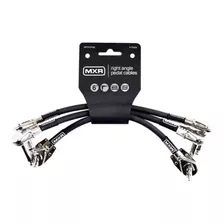 Set De 3 Cables Interpedal Para Guitarra Y Bajo Mxr 3pdcp06