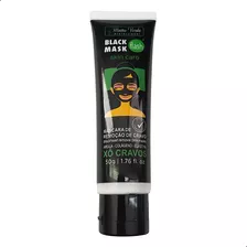 Máscara Remoção Cravos Black Mask Matto Verde 50g Skin Care