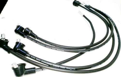 Cables De Bujias Peugeot 504 1.8  Con Bobina De 50 Cm     Q8 Foto 8