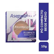 Base Facial Pó Compacto Asepxia Bege Médio 10g