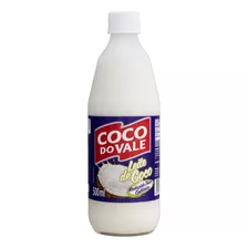 Leite De Coco Rtc Coco Do Vale Vidro 500ml