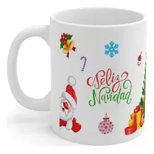 Taza 11oz Para Navidad Diseños Variados