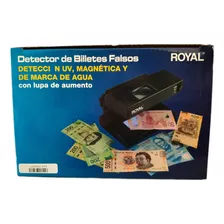 Detector De Billetes Falsos Royal Mod. Uv1