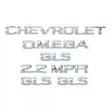 Emblemas Omega 2.2 Mpfi 3 Gls E Chevrolet 1996 1997 1998