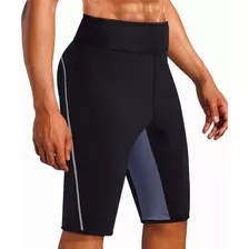 Legging Esportiva Para Homens, Neoprene, Sauna, Modelador De