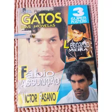 Revista Gatos Das Novelas C Leonardo, Victor Fasano,fábio