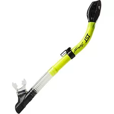 Tubo Snorkel Ist Dry Top Soft Flex (amarillo Neón)