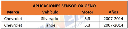 Sensor Oxigeno Chevrolet Silverado Tahoe Foto 5