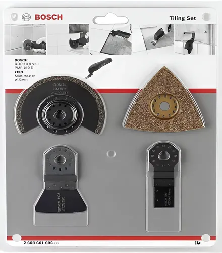 Set De Corte Para Multicortadora Oscilante Bosch