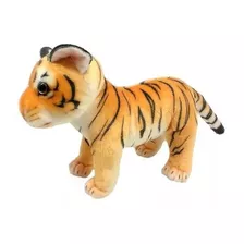 Tigre Pelúcia Filhote 27 Cm Antialérgico Comprimento