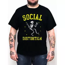 Camiseta Plus Size Social Distortion - Punk Rock