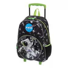 Mochila De Carrinho Pack Me Nasa Space Tour Cor Preto