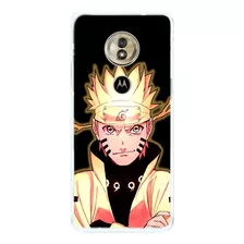 Capinha Compatível Motorola G6 Play Naruto Fogo