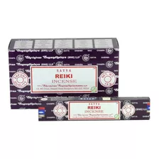 Sahumerios Satya Nag Champa - 12 Unidades Fragancia Reiki