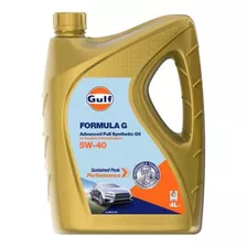 Aceite Para Motor Gulf Sintético 5w-40 Para Autos, Pickups & Suv De 1 Unidad