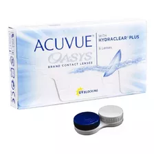 Lentes De Contato Acuvue Oasys Incolor Johnson + Estojo