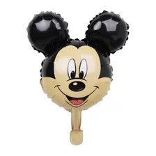 9 Balões Bexiga Metalizado Mini Mickey De 30 Cm