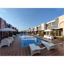 En Venta Hermoso Townhouse En Obra Blanca, En El Conjunto Exclusivo Villa Santo, Lo Mas Reciente De La Zona.