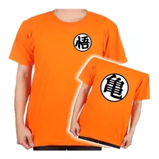 Remera Adulto Dragon Ball Z Naranja Algodon Goku Dbz