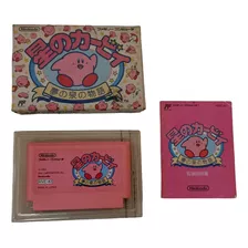 Kirby Juego Japonés Para Nes Family Con Caja Y Manual