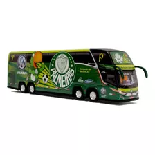 Miniatura Ônibus Palmeiras Maior Campeão Brasil 30 Cm