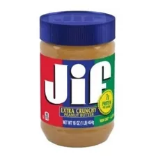 Pasta De Amendoim Jif Natural Extra Crocante 454g - Eua