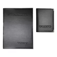 Capa Porta Manual Proprietário Volvo + Acessórios Volvo