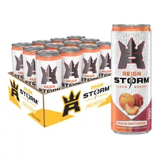 Reign Storm, Nectarina De Melocoton, Bebida Energetica Para