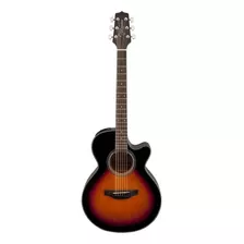Guitarra Electroacústica Takamine Gf15ce Para Diestros Sunburst Ovangkol Brillante