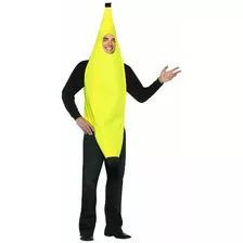 Disfraz Para Hombre De Banano Talla Única Para Halloween 