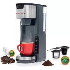 Cafetera Eléctrica Mixpresso K-cup 2 En 1 30oz - Gris