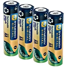 Baterías Aa, Paquete De 4, Ultra Alta Capacidad, Bater...