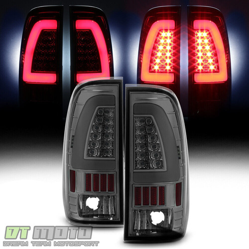 Par Micas Traseras Ahumado Led Ford F-150 Xl 2002 4.2l Foto 2