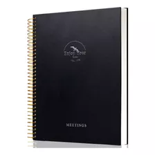 Cuaderno De Reuniones Para Trabajo Con Articulos De Accion,