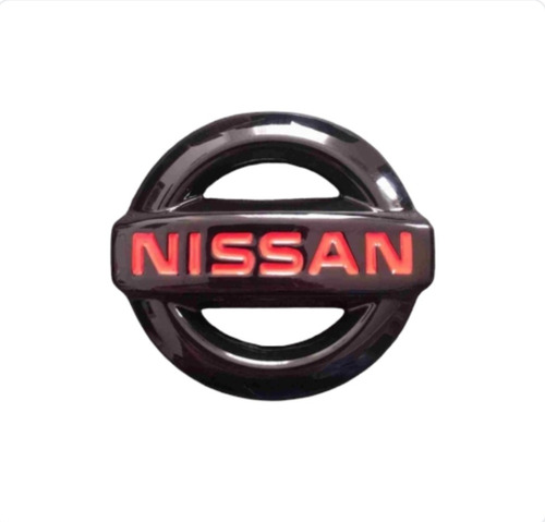 Foto de Emblema Nissan Negro Rojo Timon Versa Frontier 